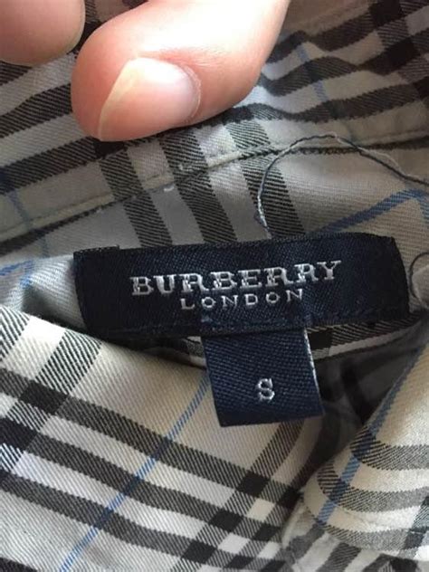 干货again！Burberry 鉴定真假 ——衬衫篇 .